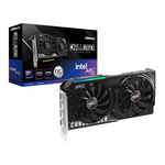 ASRock Intel Arc B580 Challenger OC 12GB GDDR6 192-BIT Graphics Card - Black