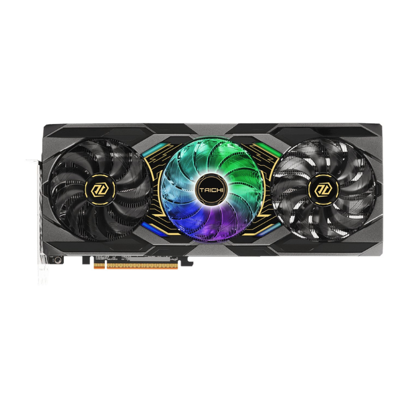 ASRock Radeon RX9070 XT Taichi 16G OC Graphics Card - Black