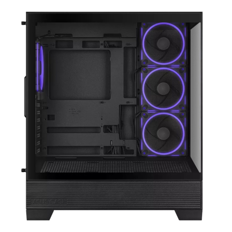 Asus A31 PLUS Mid Tower ATX Chassis - Black - Black