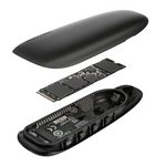 Asus Cobble M.2 SSD Enclosure - Black - Black