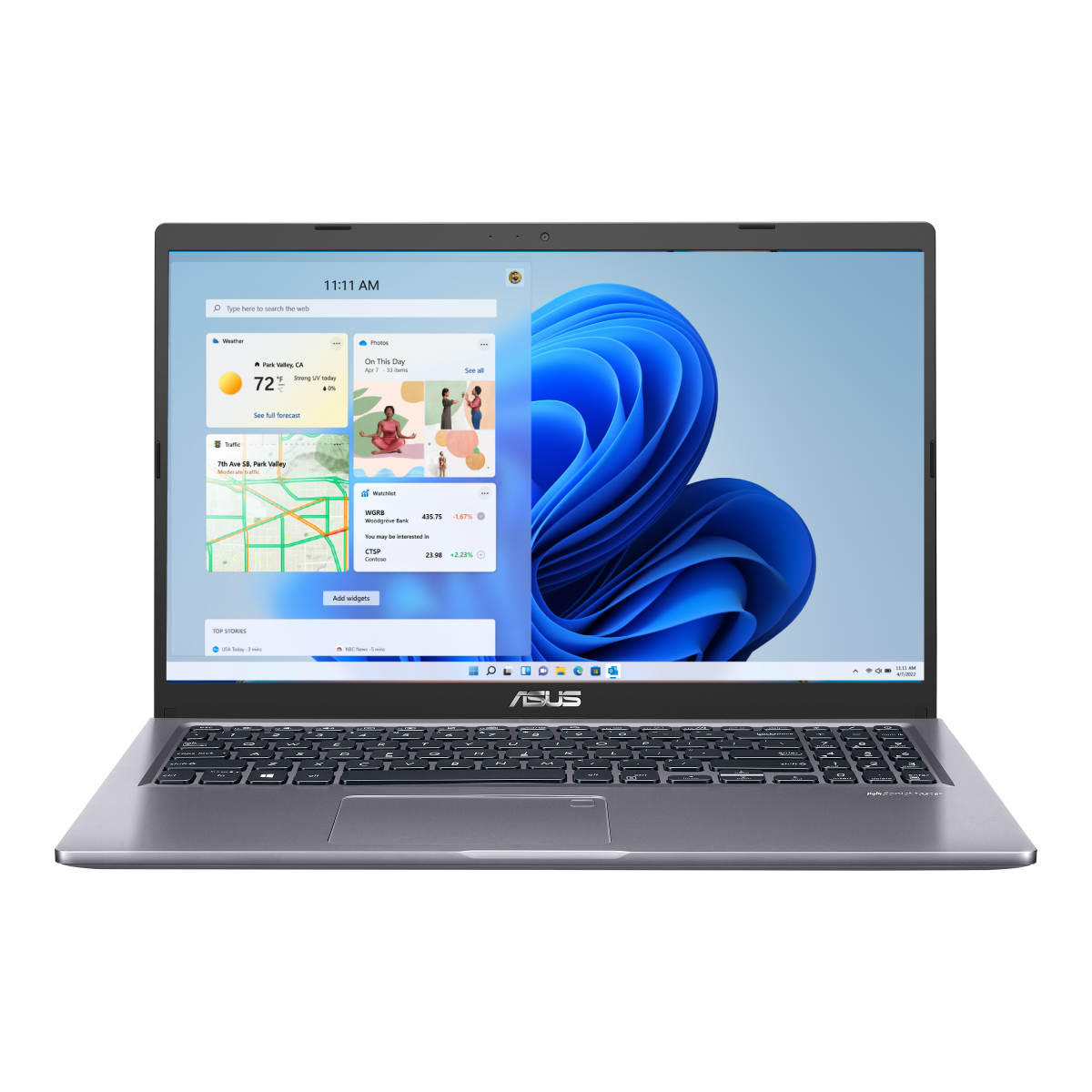 Asus Laptop 15 Celeron N4020 4GB RAM 1TB SSD Windows 11 Home - Grey - Grey