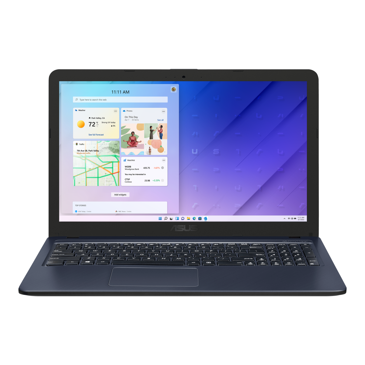 Asus Notebook Laptop 15 15.6 Inch HD Intel Core I3 4GB RAM 1TB HDD Windows 10 Home - Grey - Grey