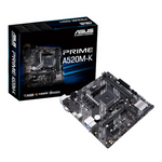 Asus Prime A520M-K AM4 M-ATX Motherboard - Black - Black