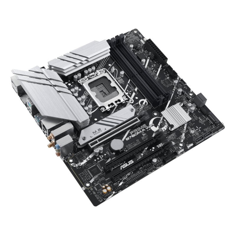 Asus Prime B760M-A WIFI Intel LGA1700 M-ATX Motherboard - Black