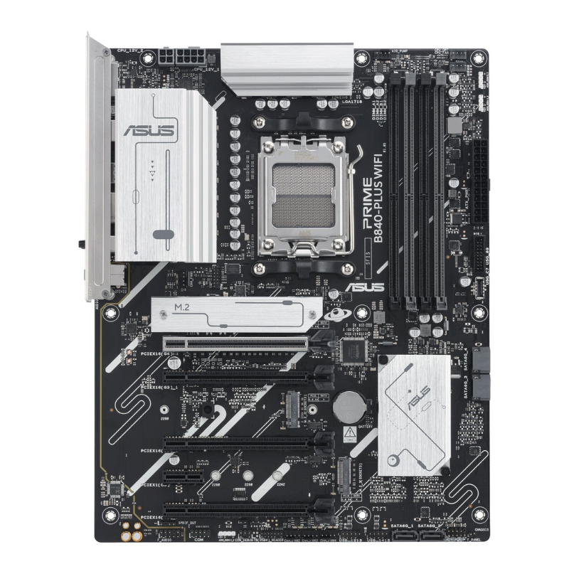 Asus Prime B840-PLUS WIFI AMD AM5 ATX Gaming Motherboard - Black