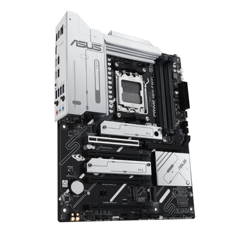 Asus Prime X870-P WIFI ATX Gaming Motherboard - Black/Grey