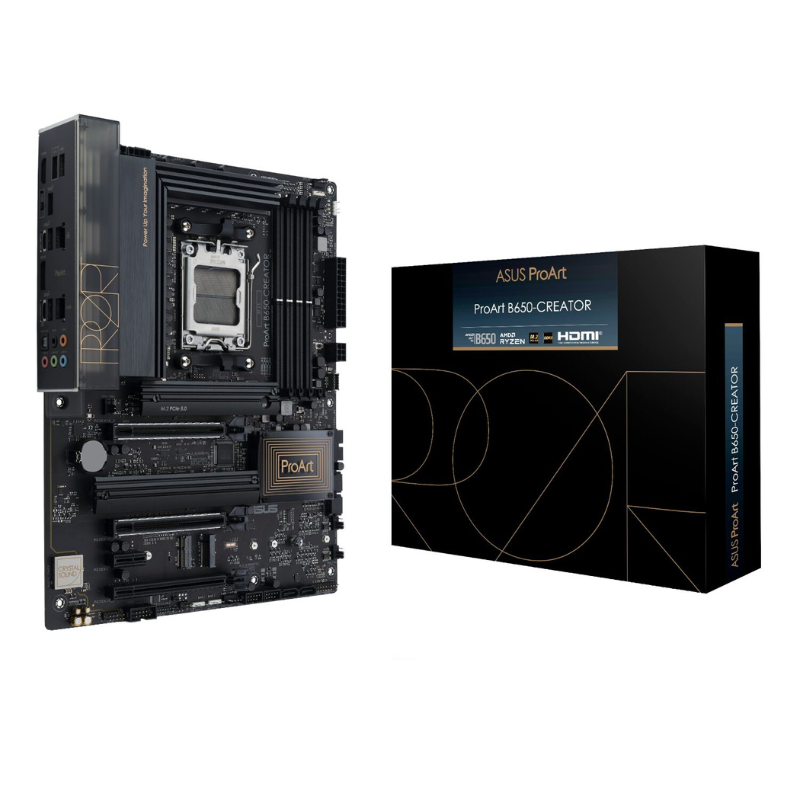 Asus ProArt B650-Creator AMD AM5 ATX Motherboard - Black