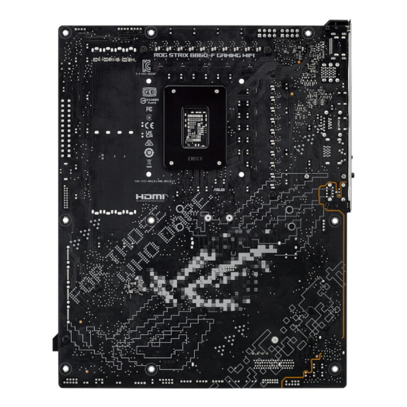 Asus ROG STRIX B860-F Gaming Wi-Fi Motherboard - Intel LGA1851 - Black