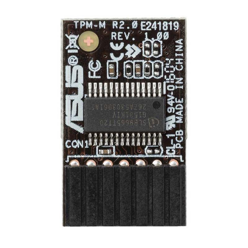 Asus TPM R2 14 Pin Module Expansion Card - Black
