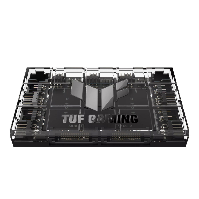 Asus TUF Gaming ARGB PWM Fan Hub - Black