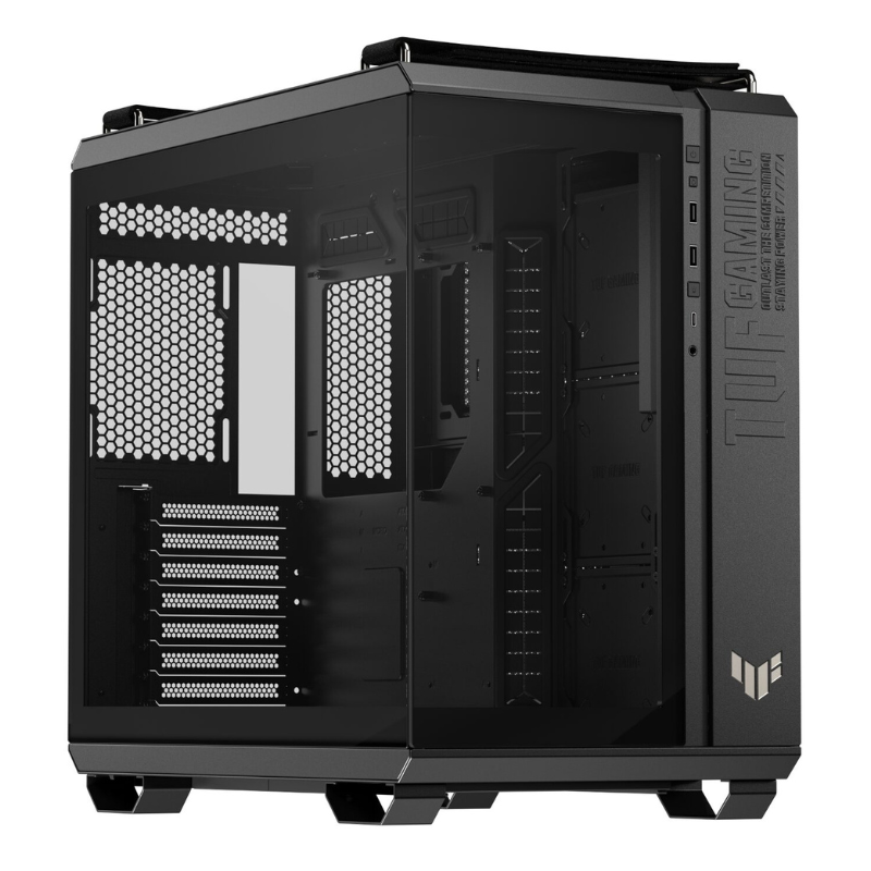 Asus TUF Gaming GT502 Horizon Mid Tower Chassis - Black - Black