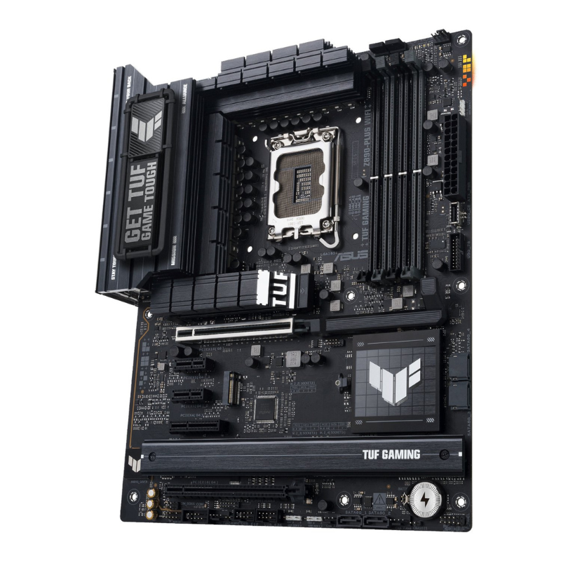 Asus TUF Gaming Z890-PLUS WIFI Intel LGA1851 ATX Gaming Motherboard - Black
