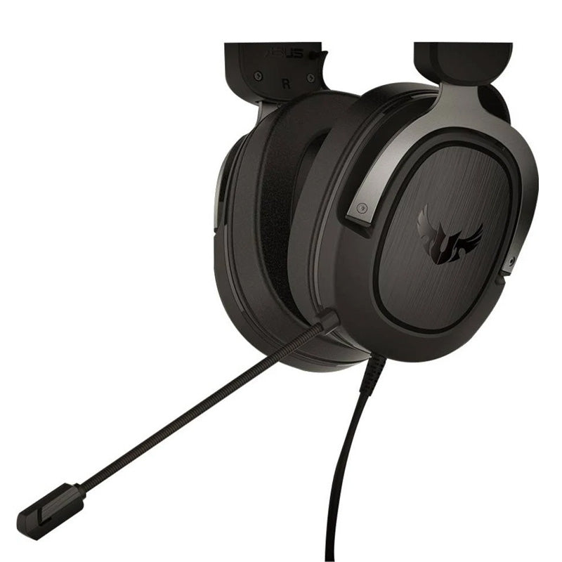 Asus TUF H3 Surround Sound 7.1 Wired Gaming Headset - Gun Metal - Grey