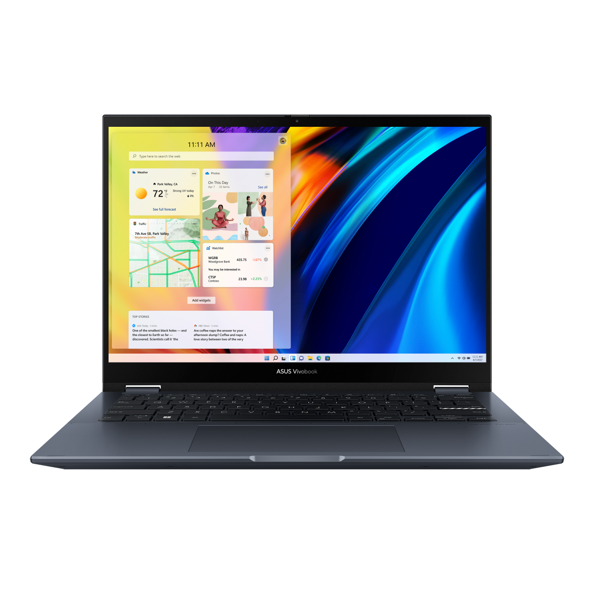 Asus Vivobook Flip 14 8GB RAM 256GB SSD Windows 10 Home - Blue - Blue