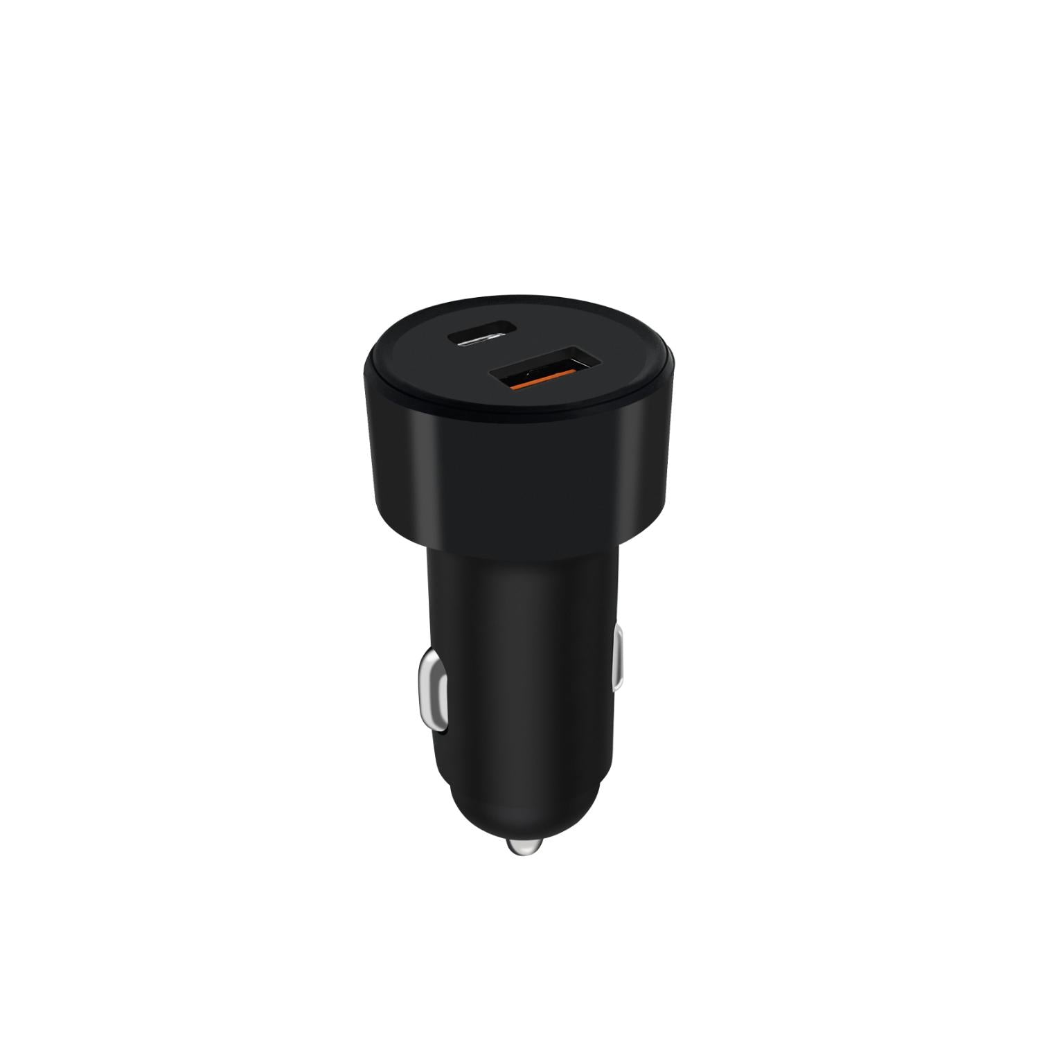 BIOND USB/Type-C Car Charger 38W - Black - Black