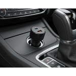 BIOND USB/Type-C Car Charger 38W - Black - Black