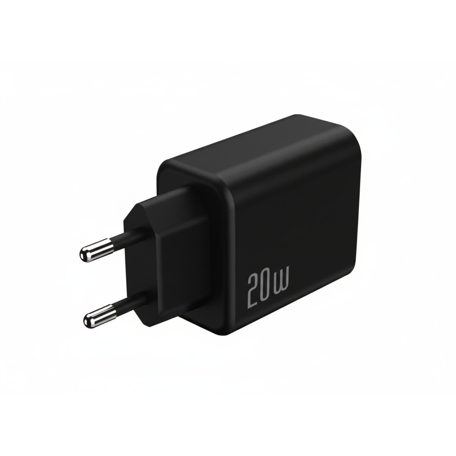 BIOND USB/Type-C PD Wall Charger 20W - Black - Black