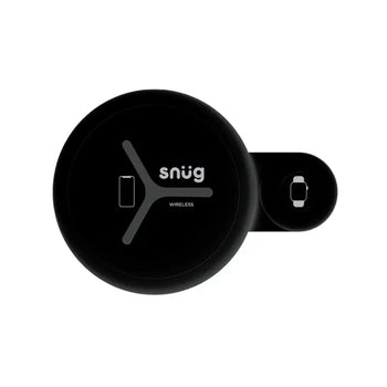 Snug Dual Wireless Charger 15W - Black - Black