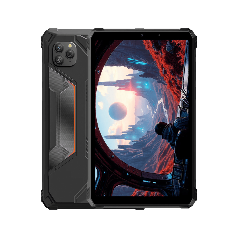 Blackview Active 5 8.65 inch Rugged Tablet 128GB - Black - Black