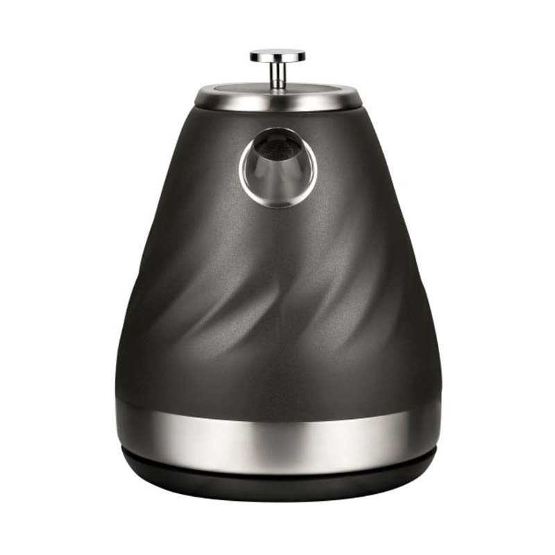 Boden Stark 1.7L Stainless Steel Kettle - Charcoal - Grey