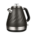 Boden Stark 1.7L Stainless Steel Kettle - Charcoal - Grey