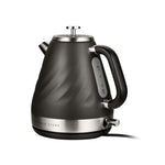 Boden Stark 1.7L Stainless Steel Kettle - Charcoal - Grey