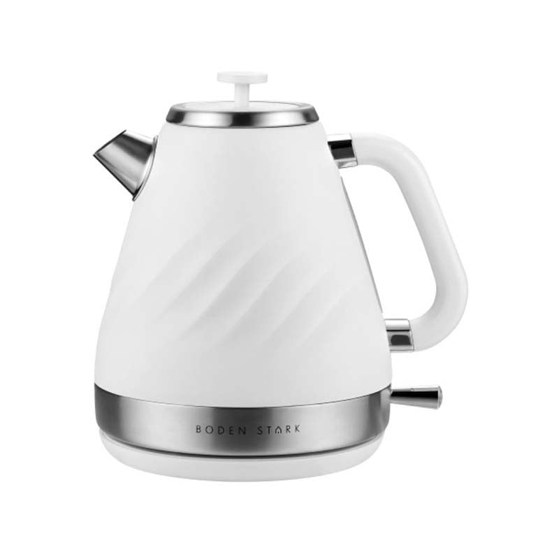 Boden Stark 1.7L Stainless Steel Kettle - White - White