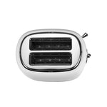 Boden Stark 2 Slice Stainless Steel Toaster - White - White