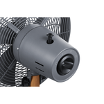 Boden Stark 40cm Stand Fan 50W 5 Blades Adjustable Height - Grey - Kitchen and Home