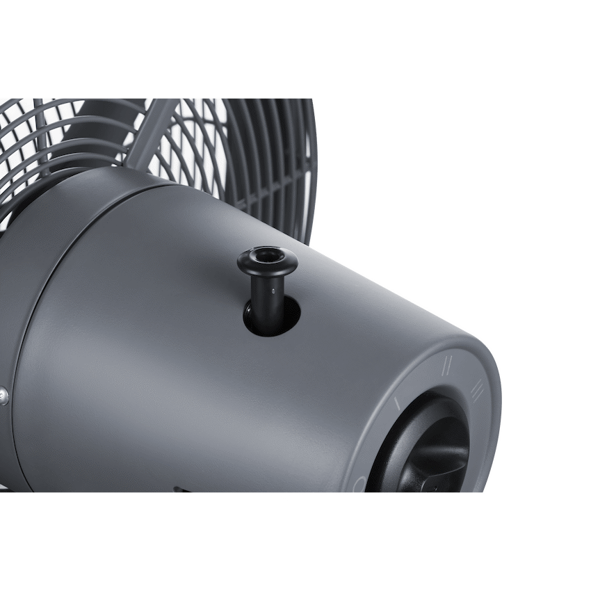Boden Stark 40cm Stand Fan 50W 5 Blades Adjustable Height - Grey - Kitchen and Home