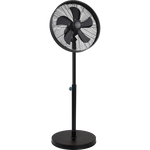 Boden Stark 45cm Stand Fan - Black - Black - Kitchen and Home