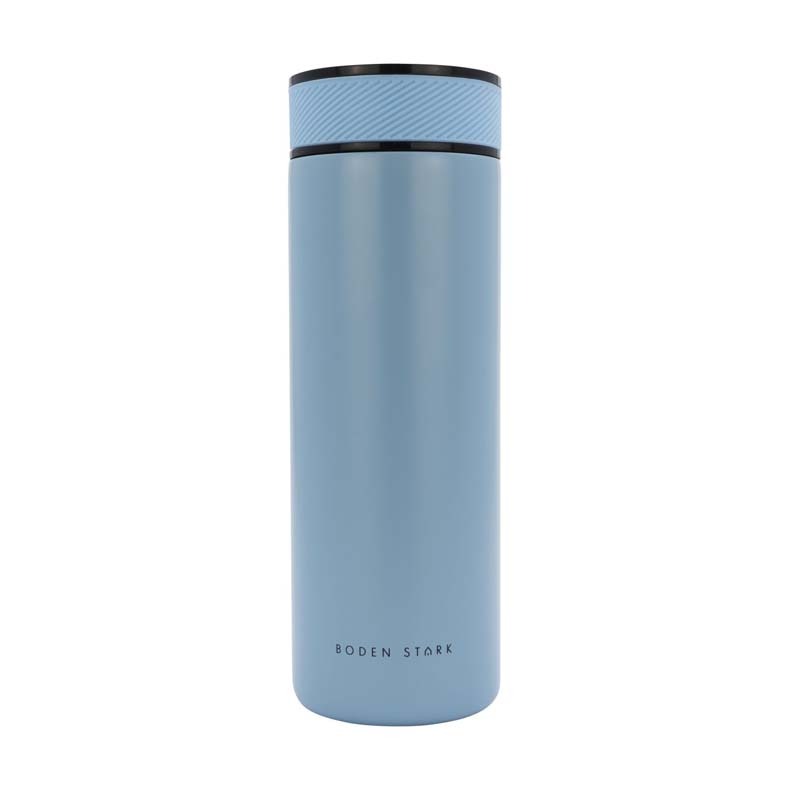 Boden Stark 650ml Travel Flask - Pastel Blue - Blue