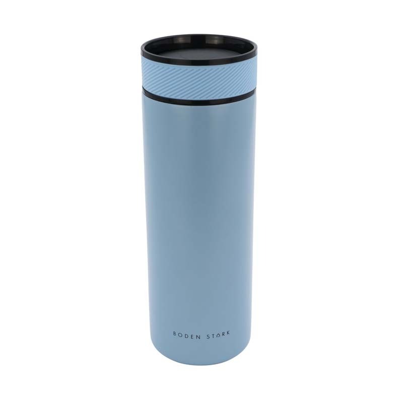 Boden Stark 650ml Travel Flask - Pastel Blue - Blue