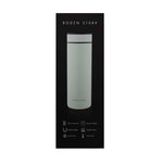 Boden Stark 650ml Travel Flask - Pastel Green - Green