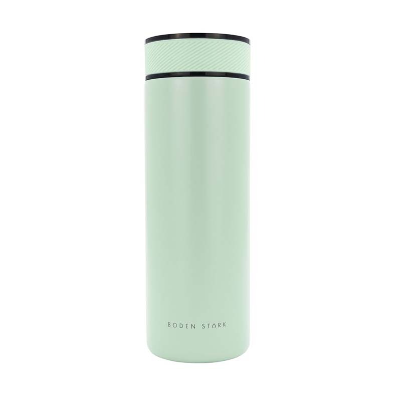 Boden Stark 650ml Travel Flask - Pastel Green - Green