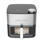 Boden Stark 8L Dual Element Air Fryer with Steaming Function - Grey