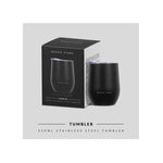 Boden Stark Stainless steel 350 ml Tumbler Flask - Black - Black