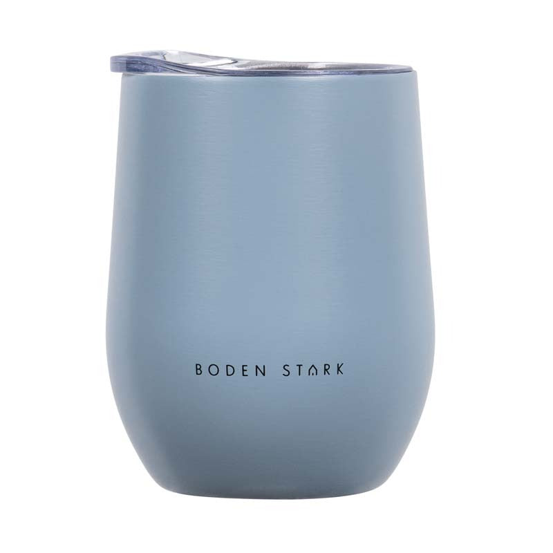 Boden Stark Stainless steel 350 ml Tumbler Flask - Blue - Blue