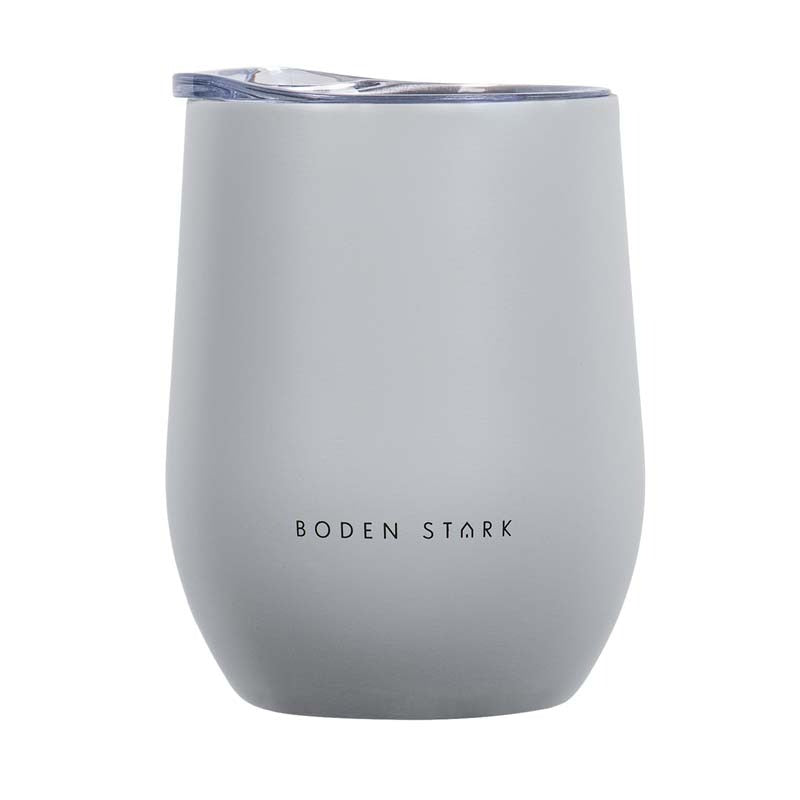 Boden Stark Stainless steel 350 ml Tumbler Flask - Grey - Grey