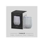 Boden Stark Stainless steel 350 ml Tumbler Flask - Grey - Grey