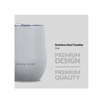 Boden Stark Stainless steel 350 ml Tumbler Flask - Grey - Grey