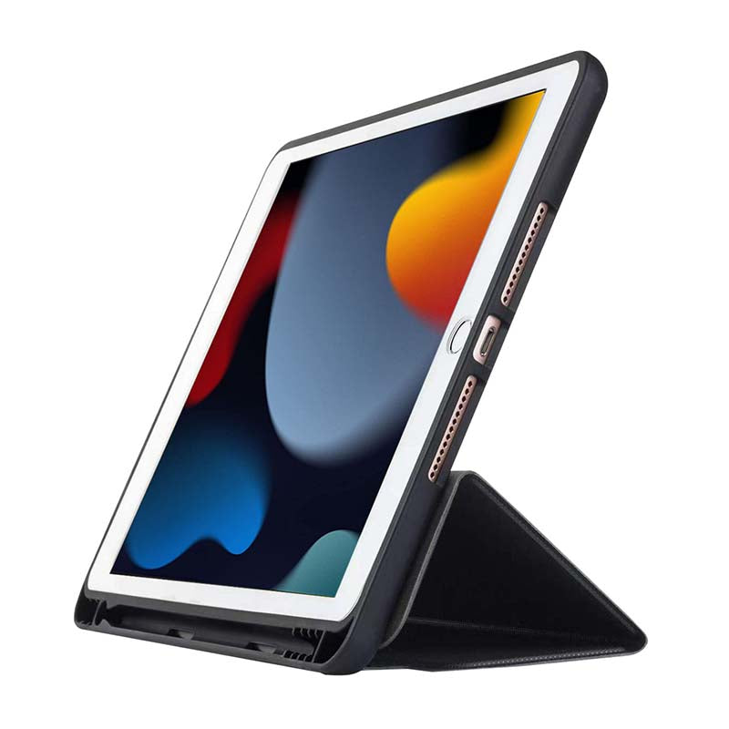 Body Glove Apple iPad 10.2 (19/20/21) Silicone Smartsuit Case - Black - Black