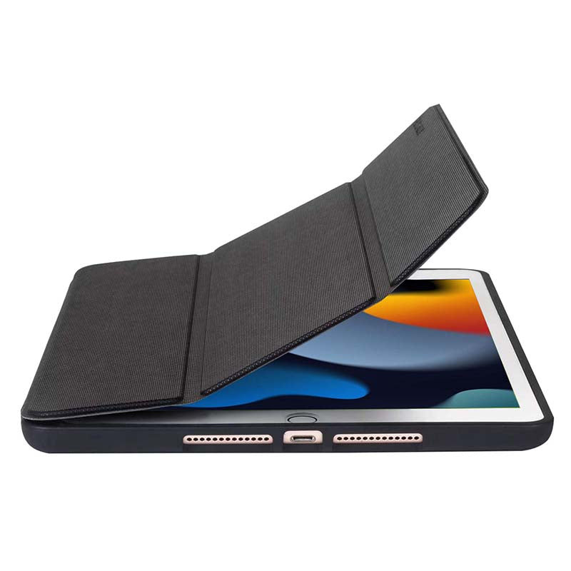 Body Glove Apple iPad 10.2 (19/20/21) Silicone Smartsuit Case - Black - Black