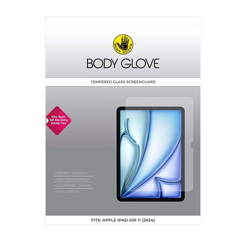 Body Glove Apple iPad Air 11 (2024) / Apple iPad 11 (2025) Screen Protector - Clear - Clear