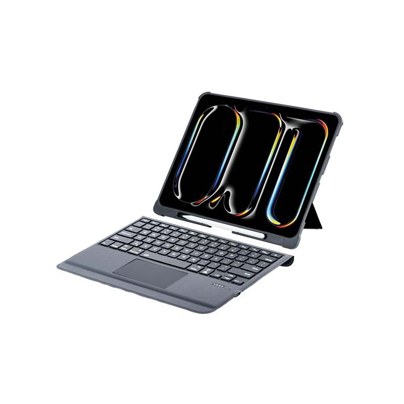 Body Glove Apple iPad Pro 13 (2024) Bluetooth Keyboard With Touch Pad - Black - Black