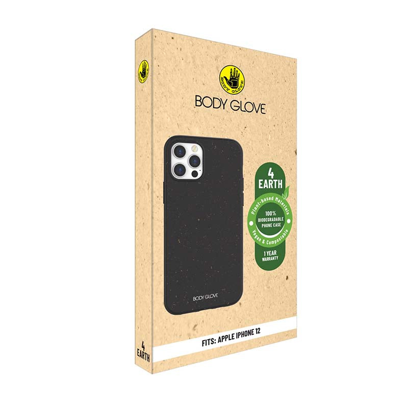 Body Glove Apple iPhone 12 4Earth Bio Case - Black - Black