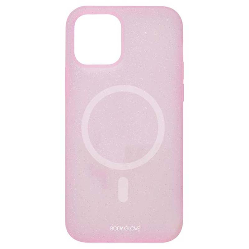 Body Glove Apple iPhone 14 Magnetic Glitter Silicone Case - Pink - Pink