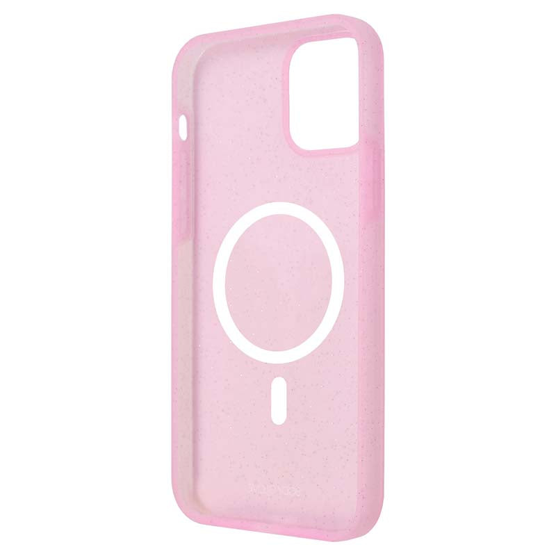 Body Glove Apple iPhone 14 Magnetic Glitter Silicone Case - Pink - Pink