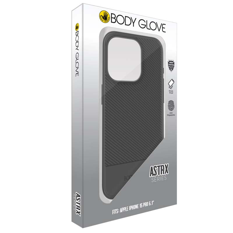 Body Glove Apple iPhone 15 Pro Astrx Case - Black - Black
