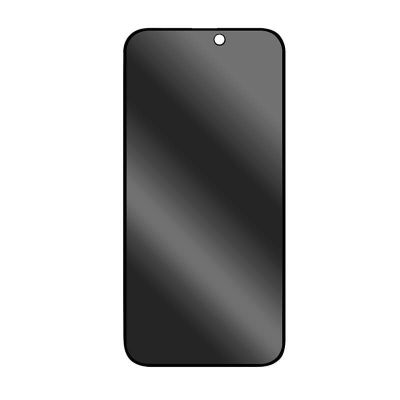 Body Glove Apple iPhone 16 Plus / iPhone 15 Plus Privacy Tempered Glass Screen Protector - Black - Black